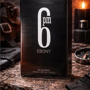 Ebony Eau De Parfum for Men - Black